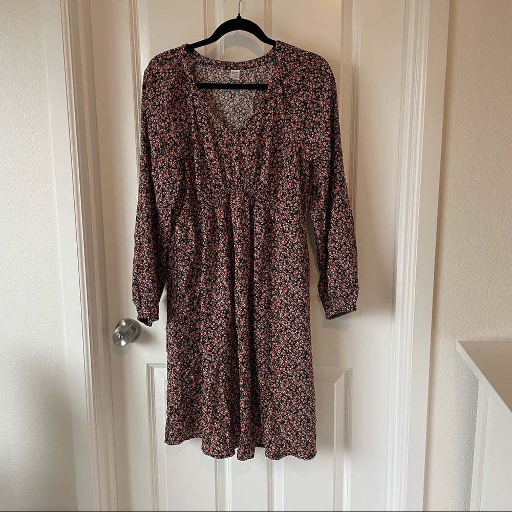 Old navy maternity dress floral M